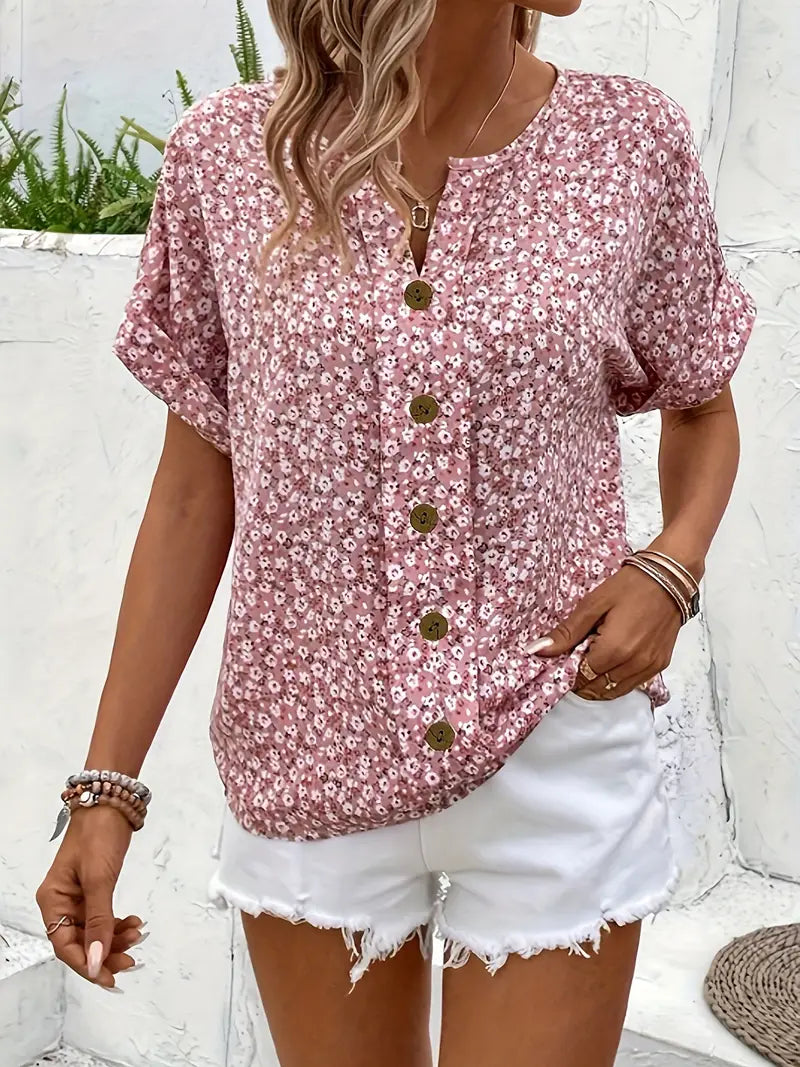 Verna™ | Elegante Blusa Floral