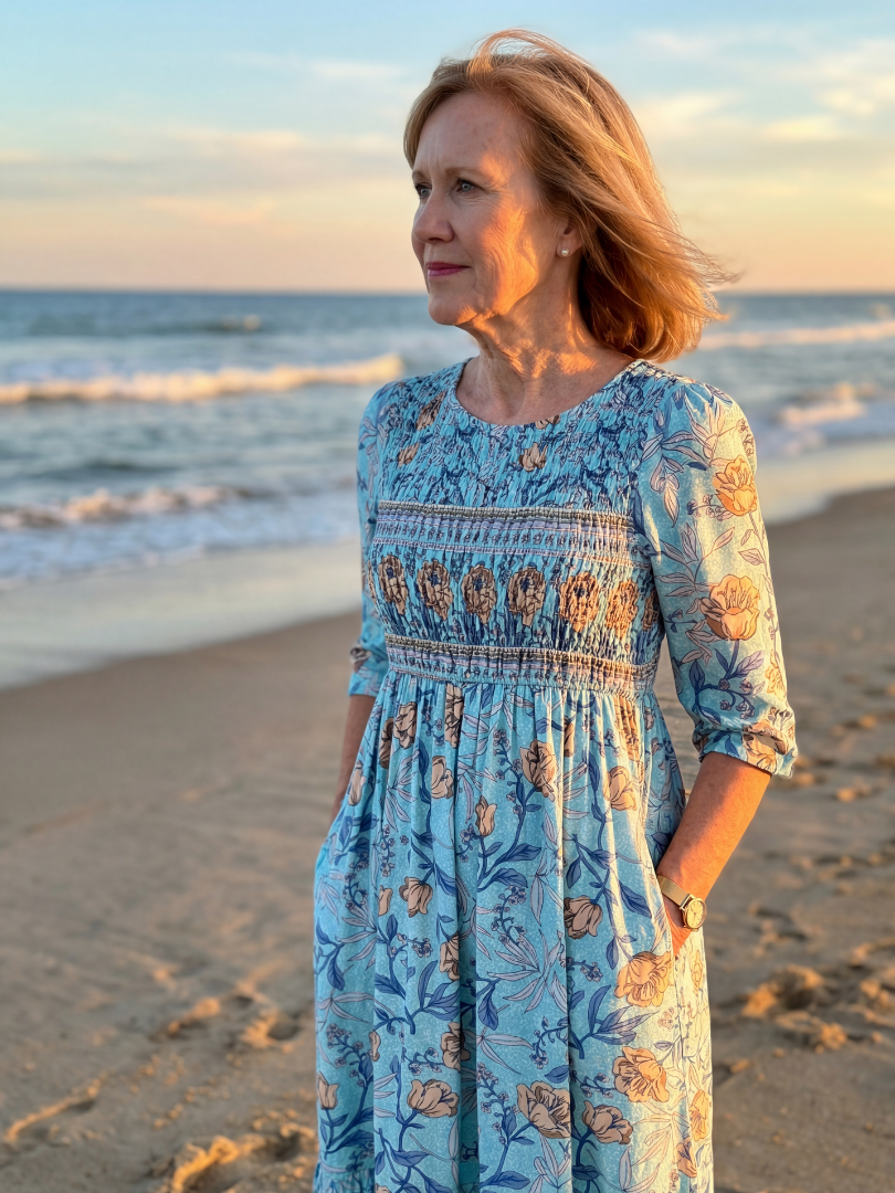 Halia | Midi Dress Prairie Gathering