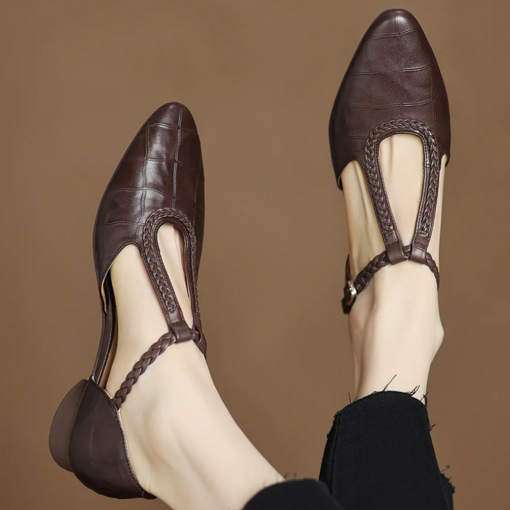 Poppy & Mae | Zapatos Mary Jane de Cuero Elegantes