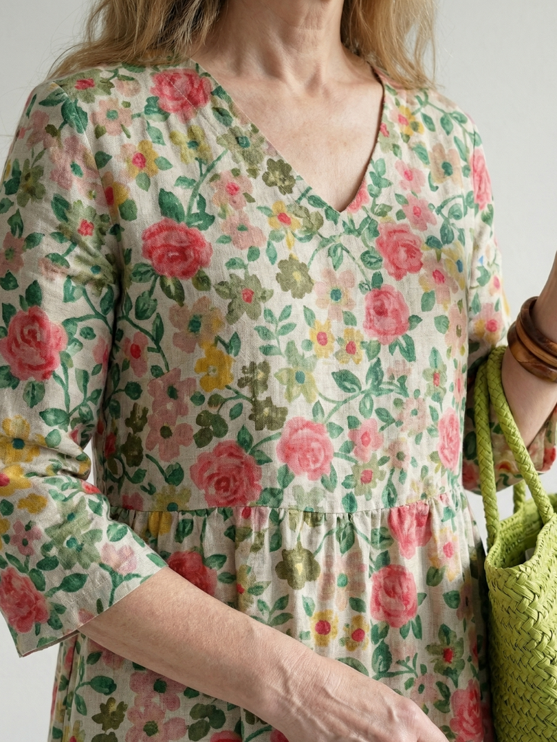 Colin | Vestido Midi Floral