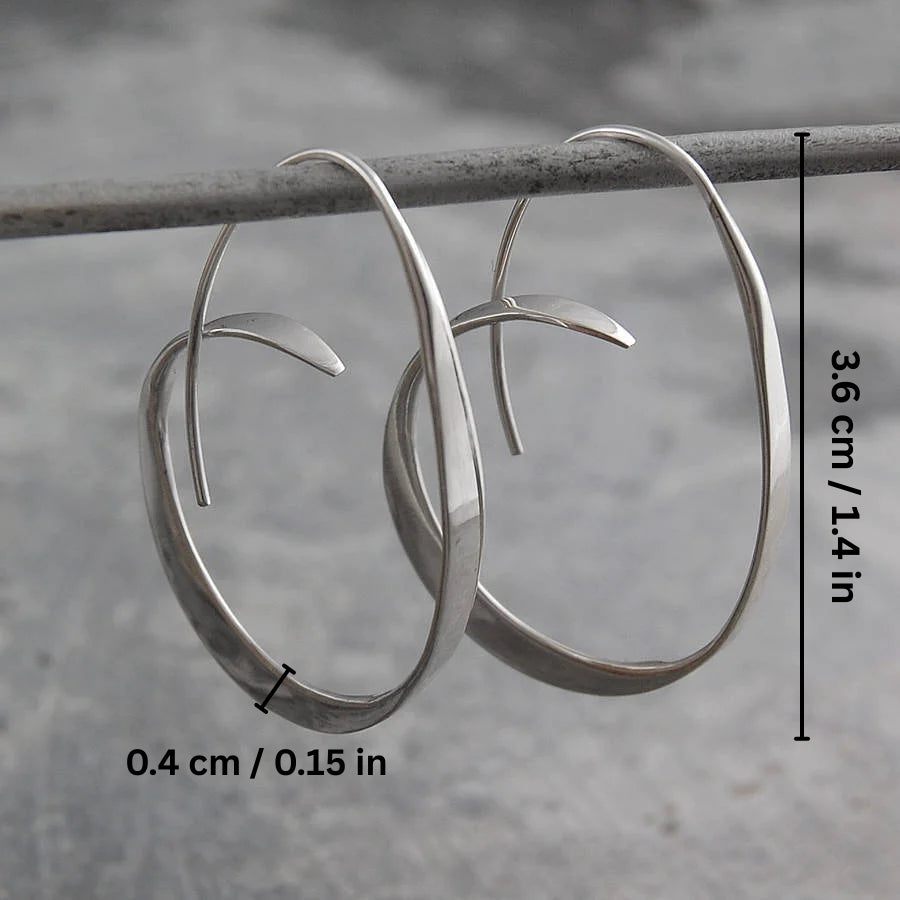 Deliciosos Pendientes en Forma de Espiral
