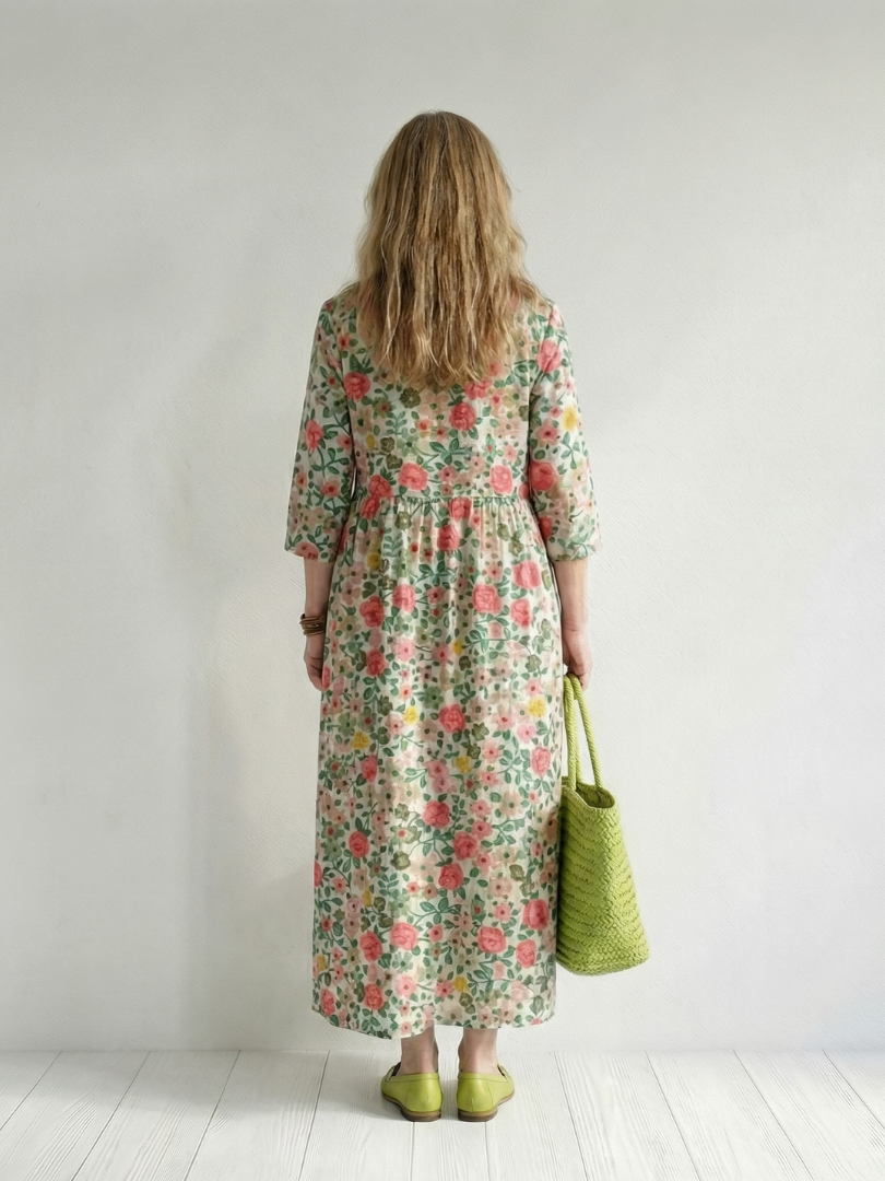 Colin | Vestido Midi Floral