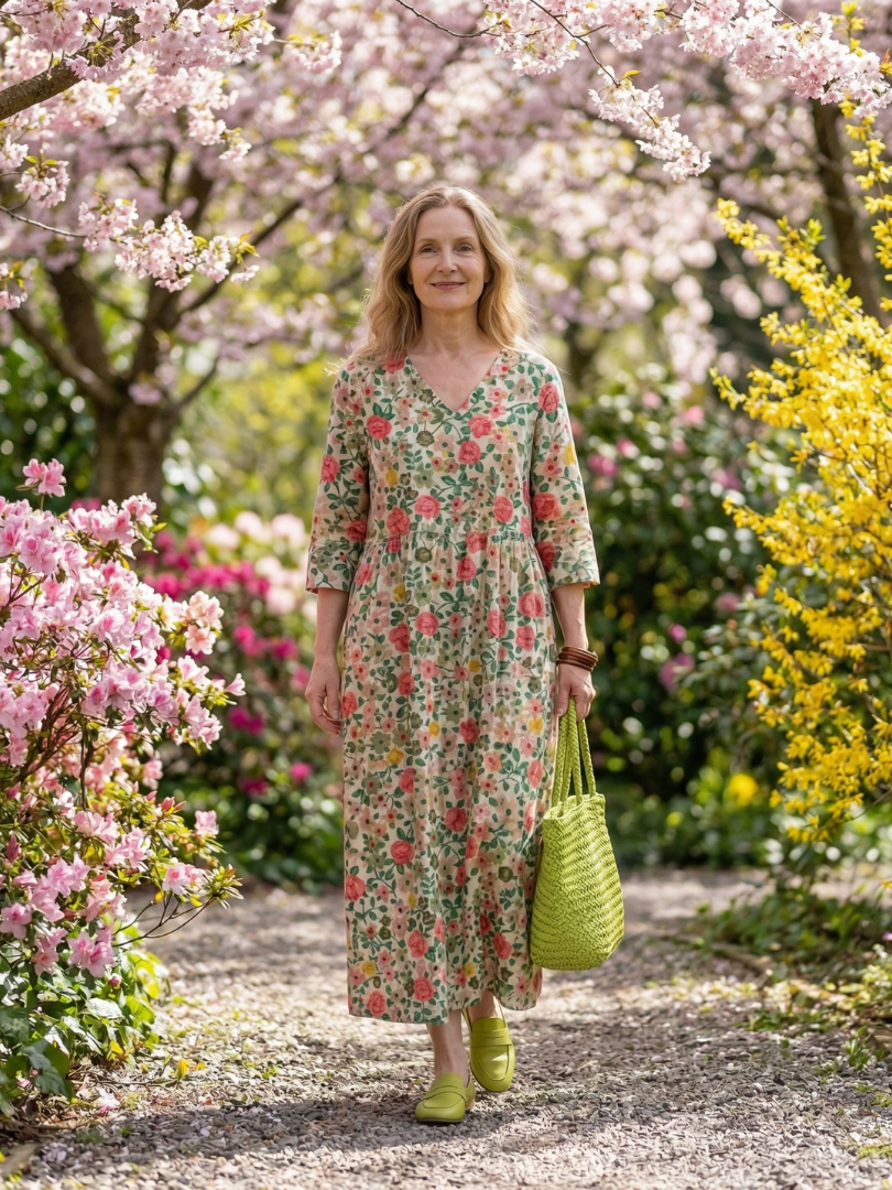 Colin | Vestido Midi Floral