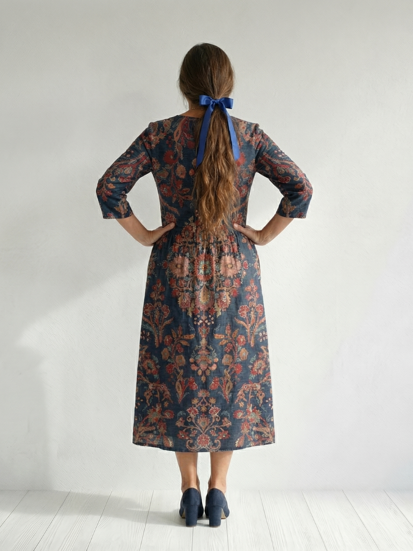 Ivy | Vestido Midi de Silueta Suave