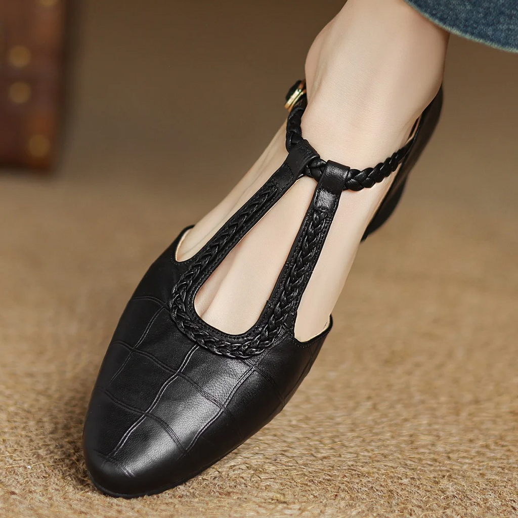 Poppy & Mae | Zapatos Mary Jane de Cuero Elegantes
