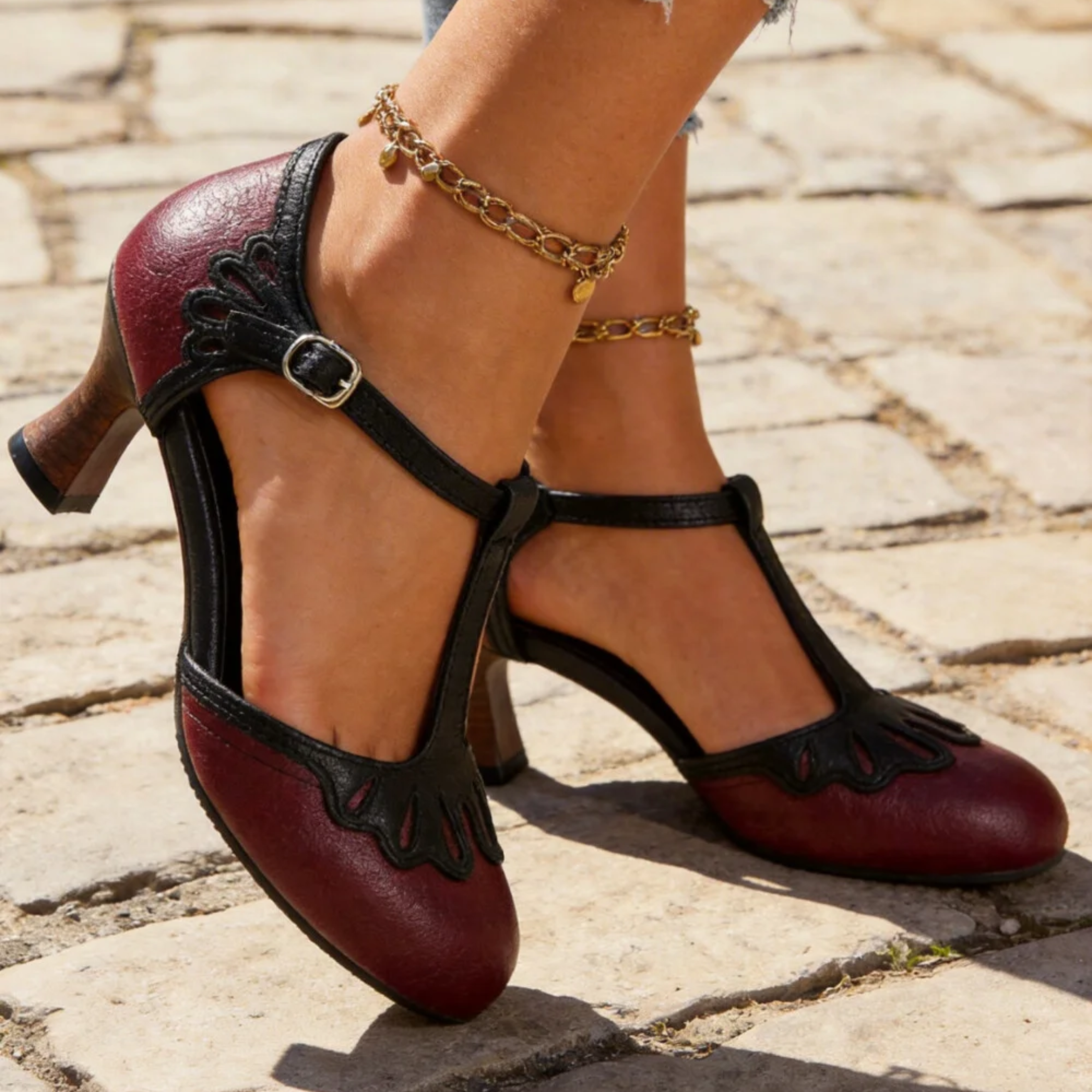 Sandalias Clásicas de Estilo Vintage