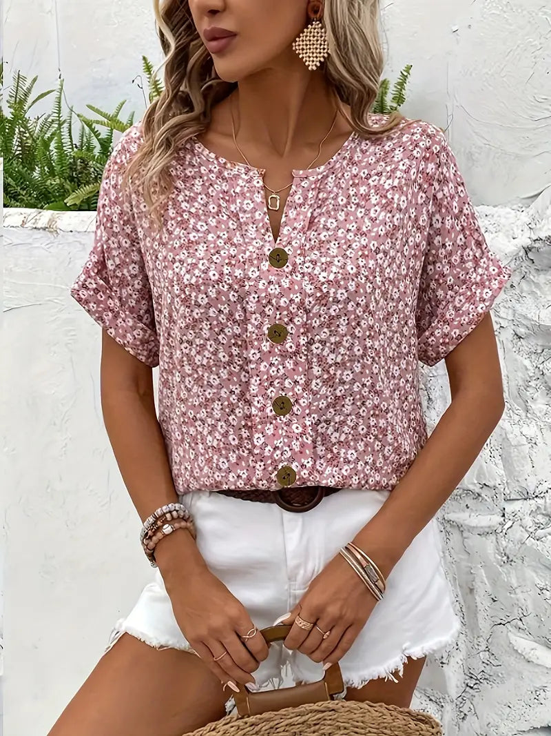 Verna™ | Elegante Blusa Floral