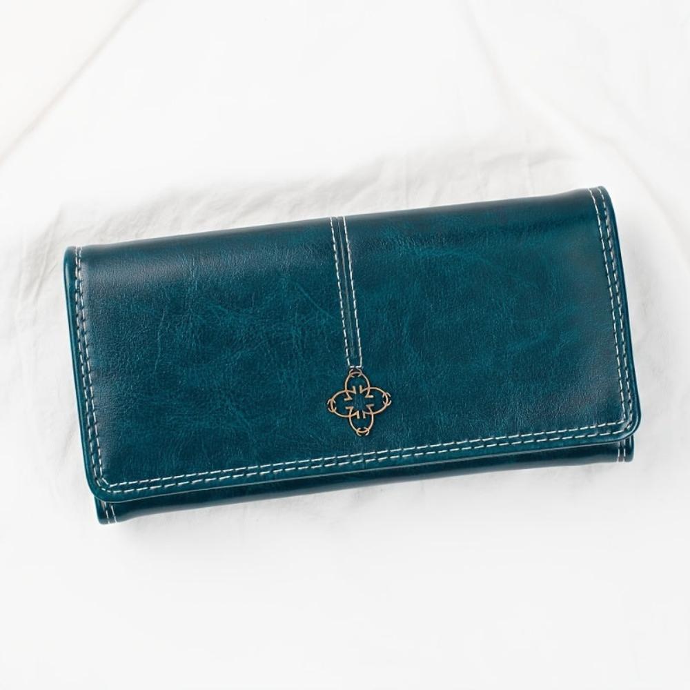 Nicole | Larga cartera de cuero