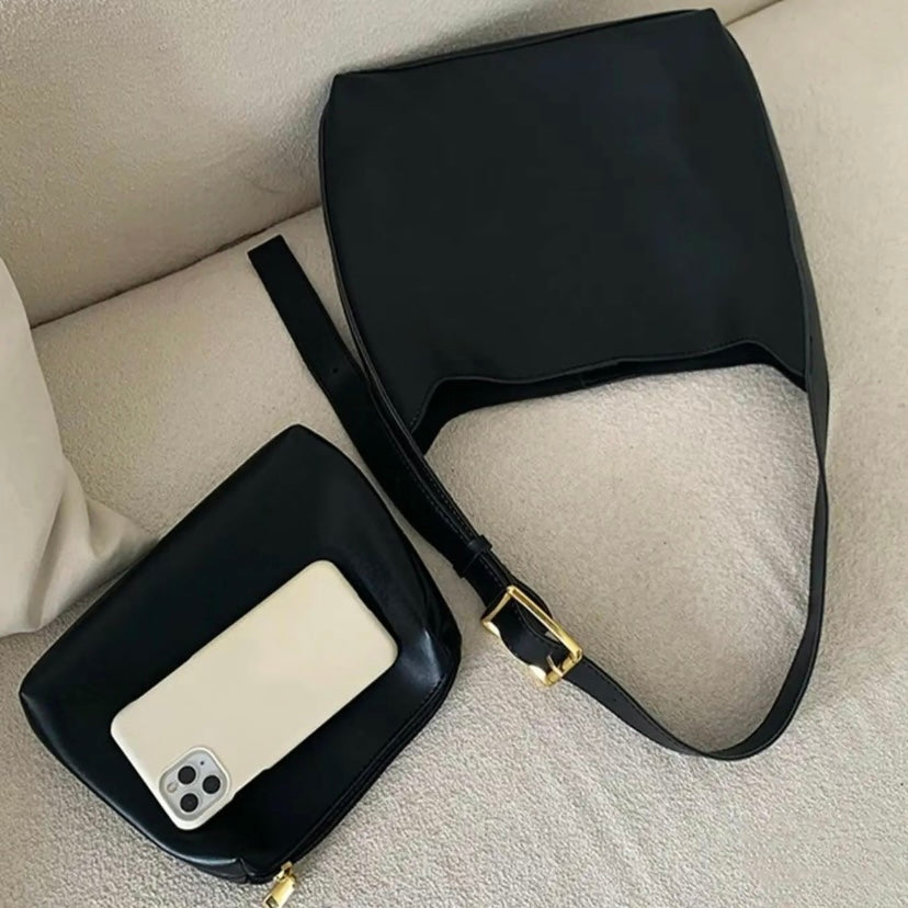 Ella | Bolso de hombro de cuero