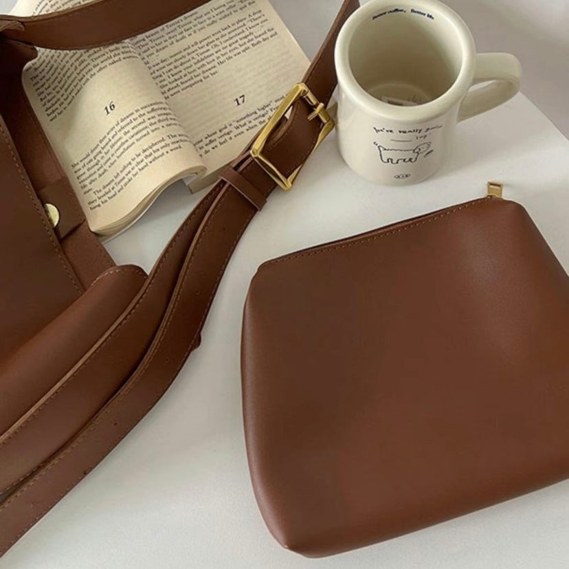 Ella | Bolso de hombro de cuero