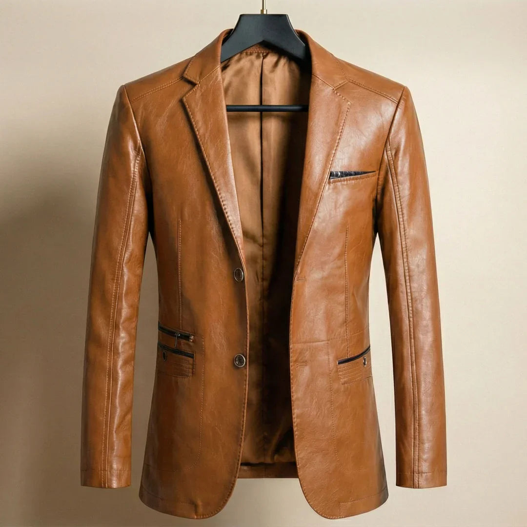 Riccardo — Blazer de Cuero