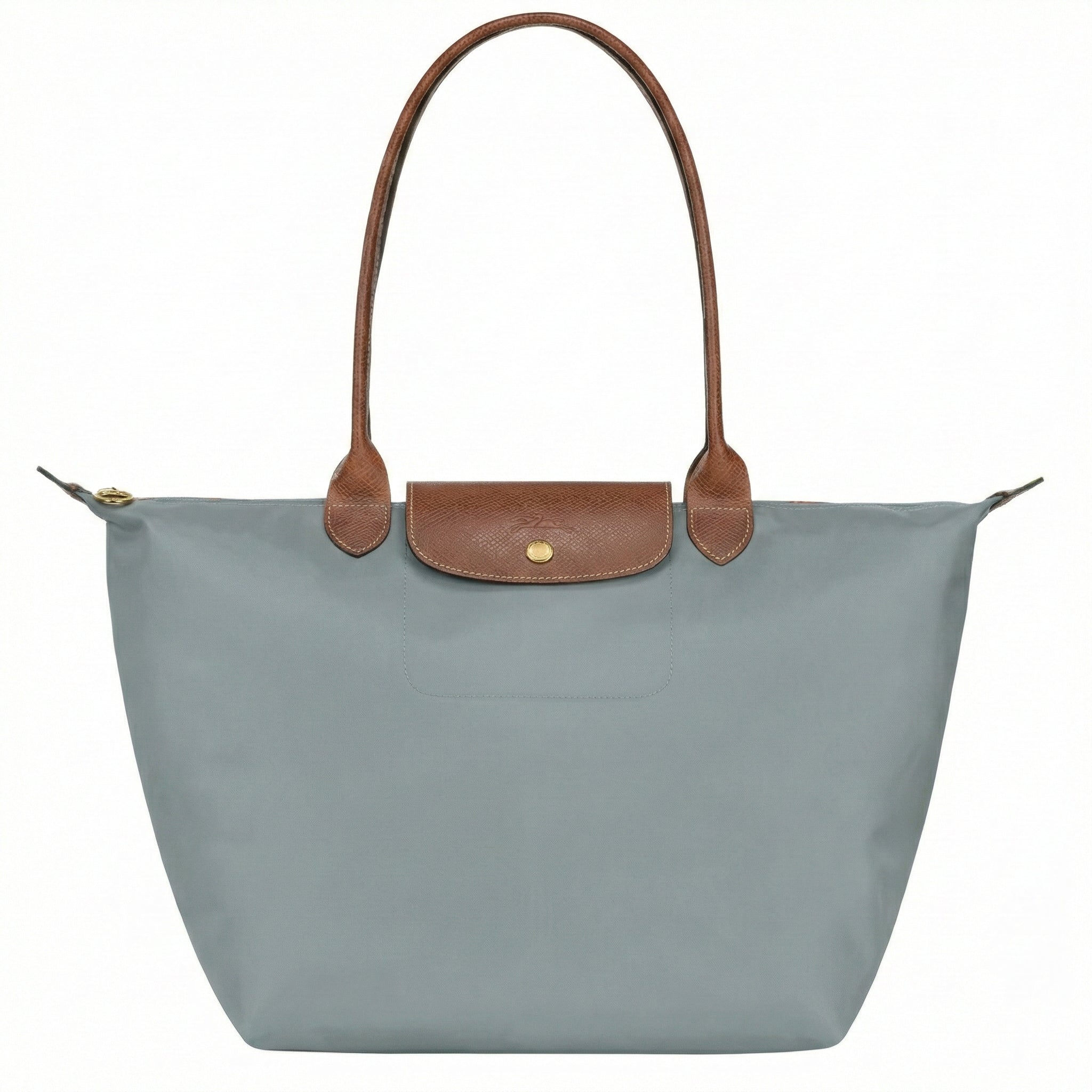 Le Pliage Grande Tote Bag in Steel