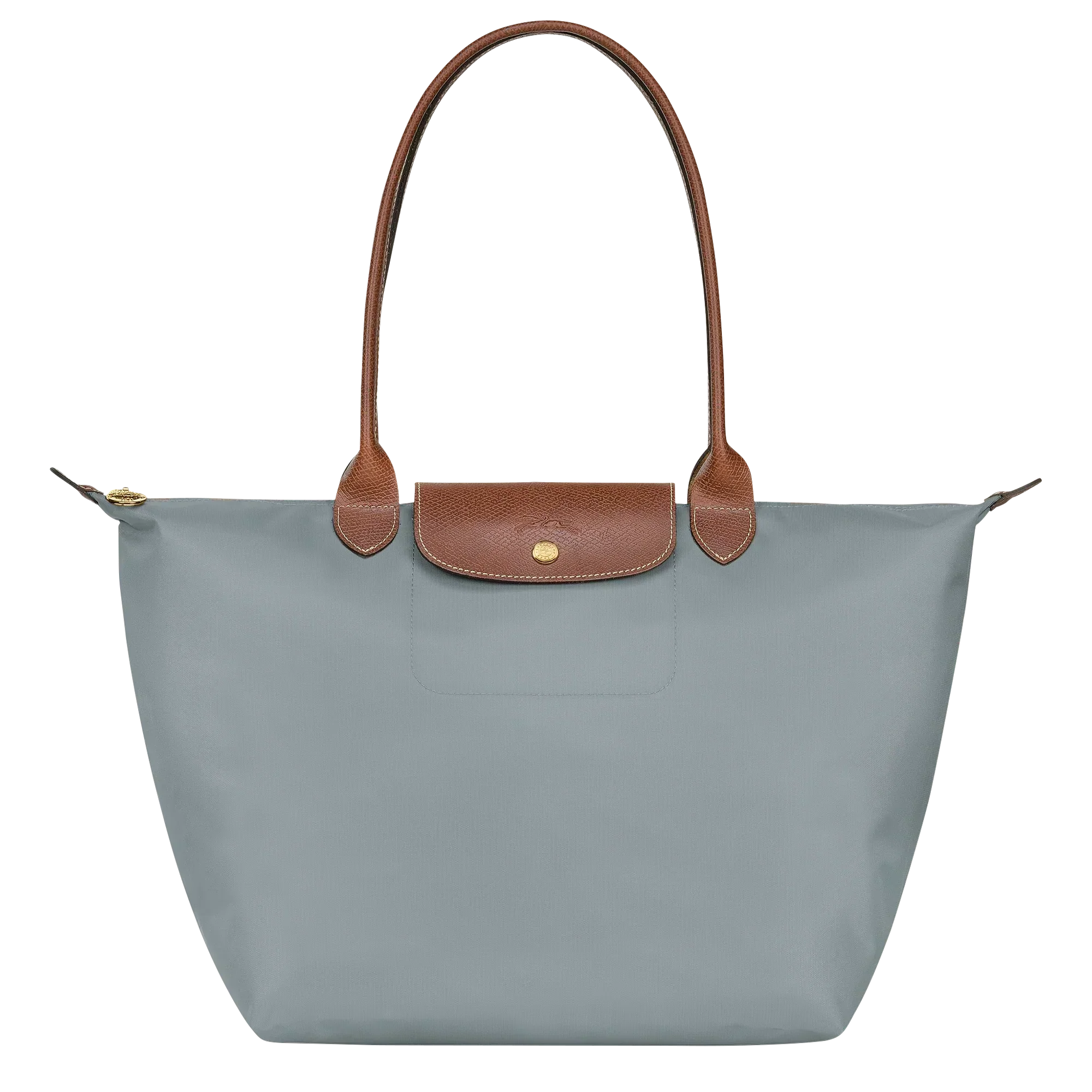 Le Pliage Grande Tote Bag in Steel