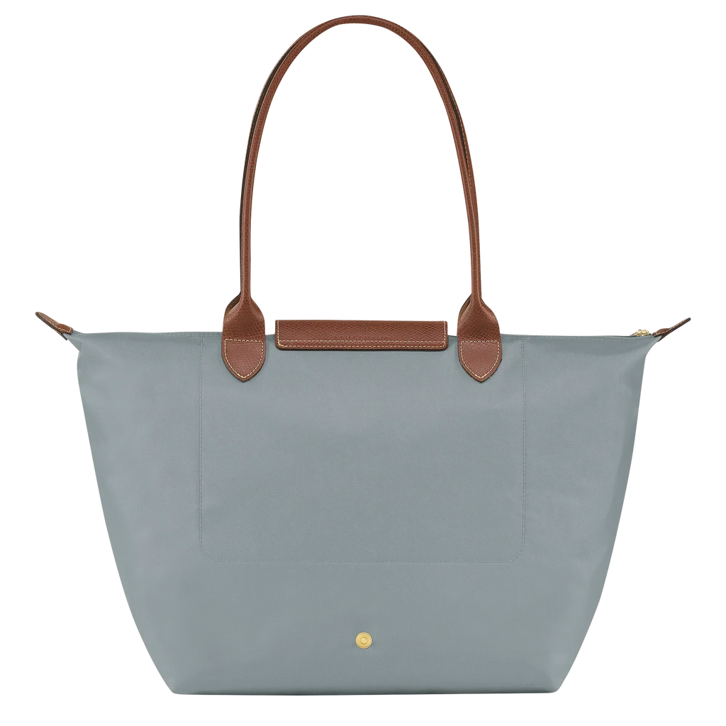 Le Pliage Grande Tote Bag in Steel