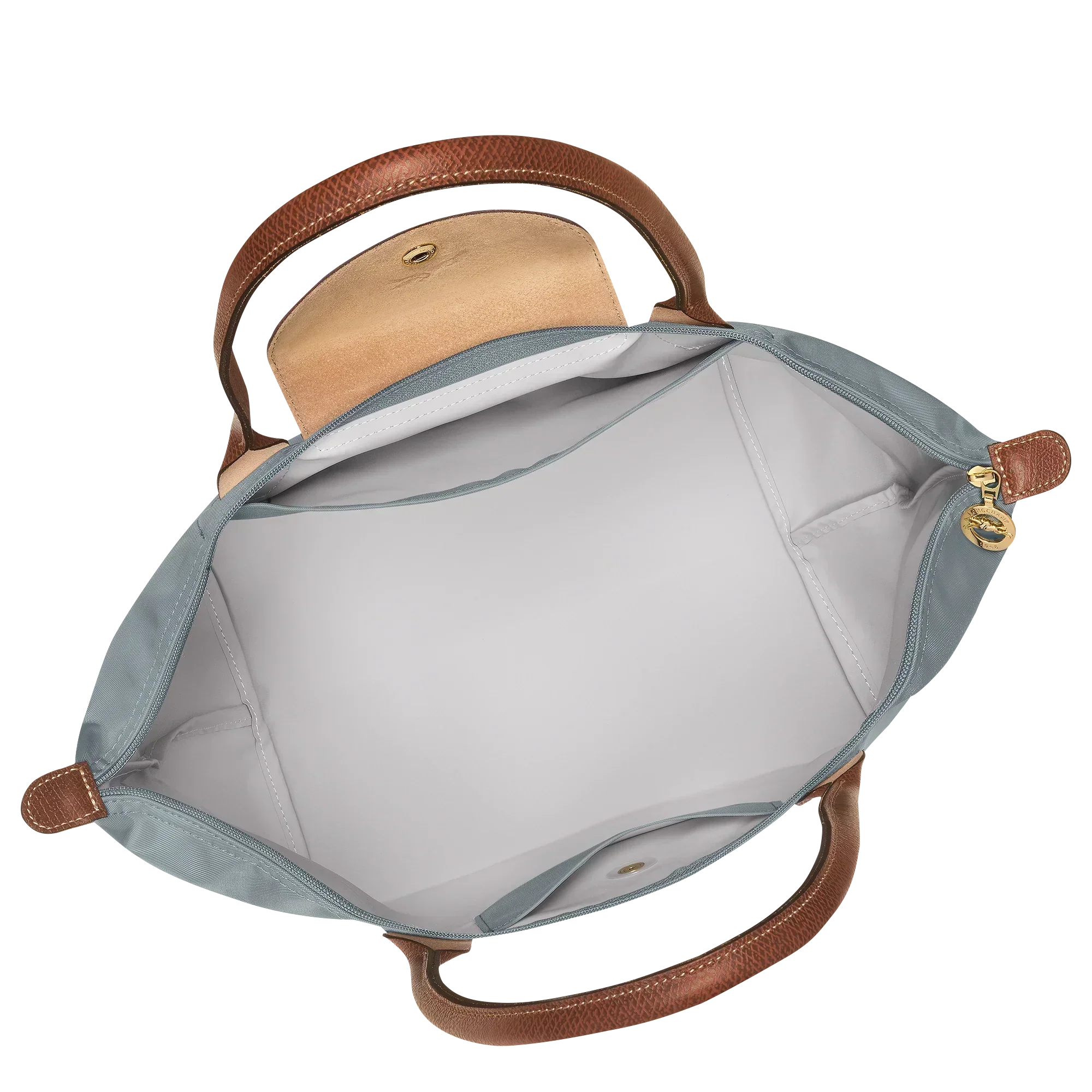 Le Pliage Grande Tote Bag in Steel