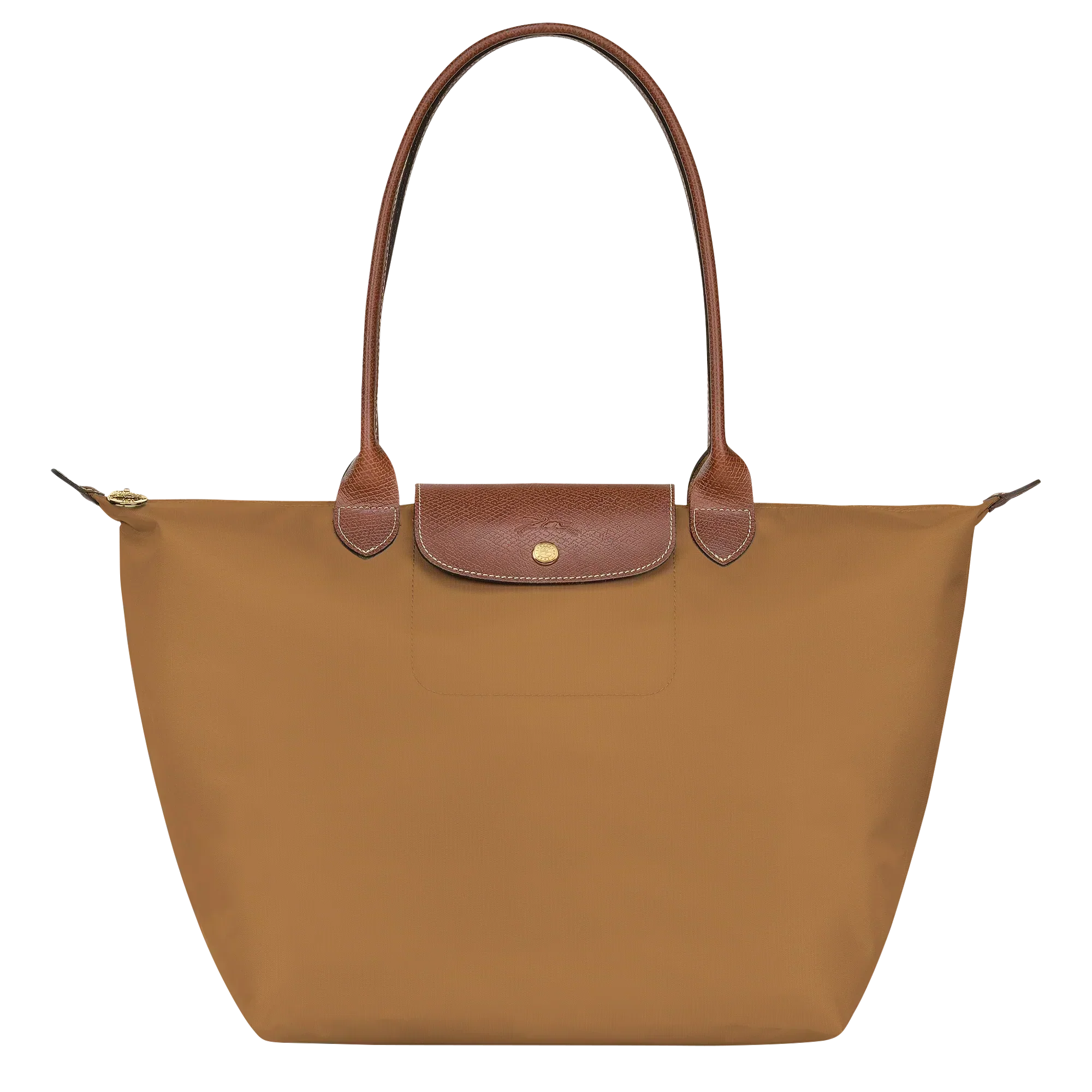 Gran Bolsa Le Pliage en Cuero de Ciervo