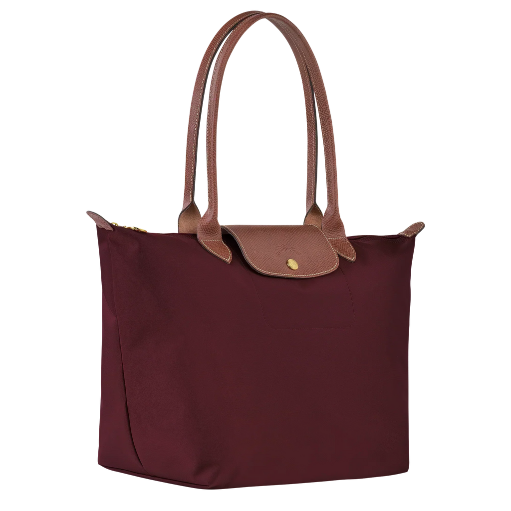 Gran Bolsa Le Pliage en Color Burdeos