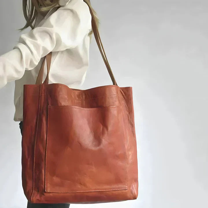 Olivia | Tote Bag in Leather