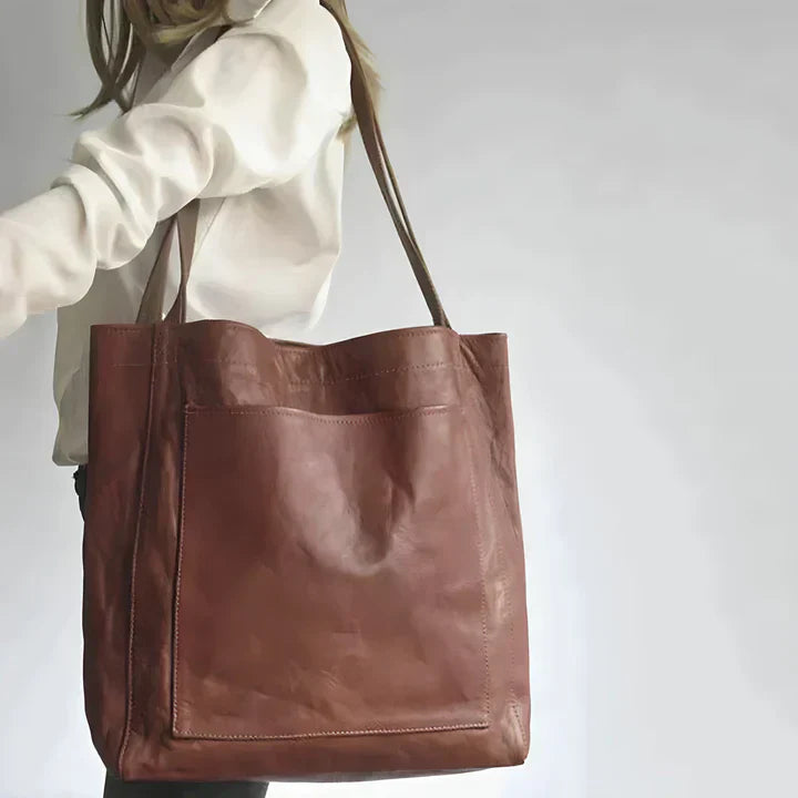 Olivia | Tote Bag in Leather