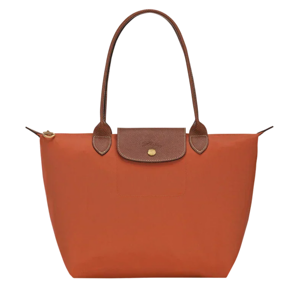 Le Pliage Large Tote Bag in Terracotta