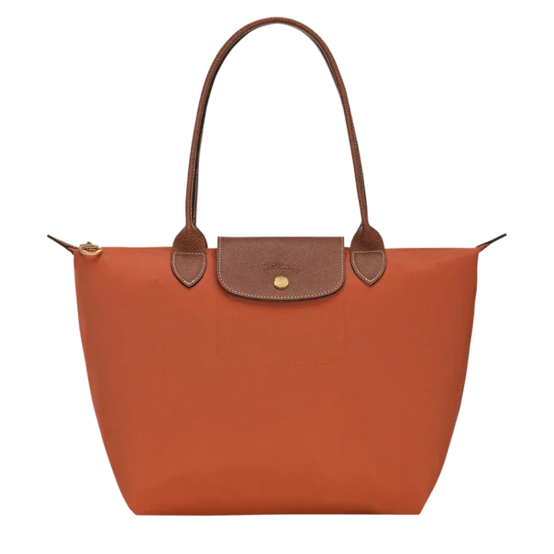 Le Pliage Large Tote Bag in Terracotta