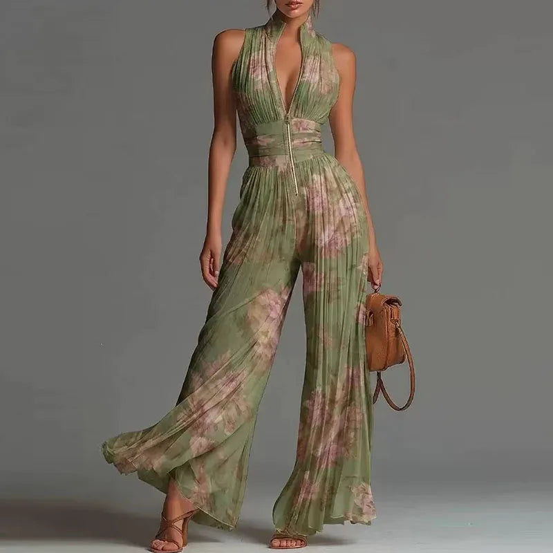 Pandora | Jumpsuit Elegante Con Faja