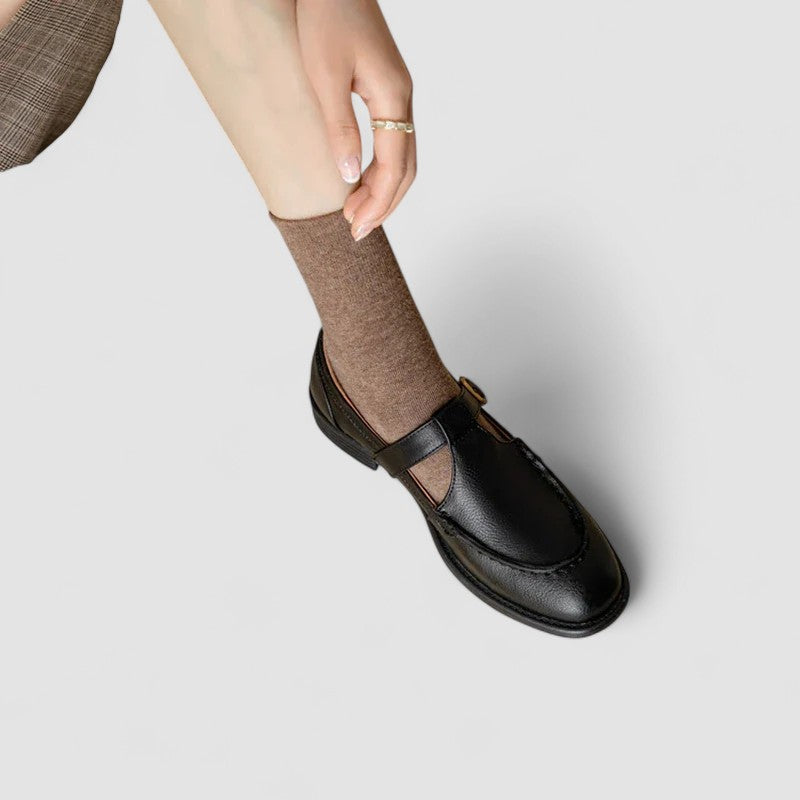 AVERY™|ZAPATOS ORTOPÉDICOS MARY JANE DE PUNTA CUADRADA