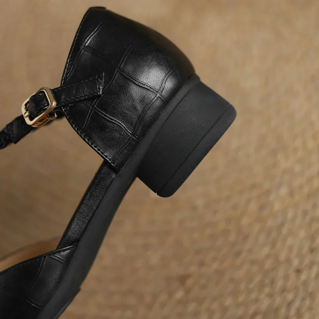 Poppy & Mae | Zapatos Mary Jane de Cuero Elegantes
