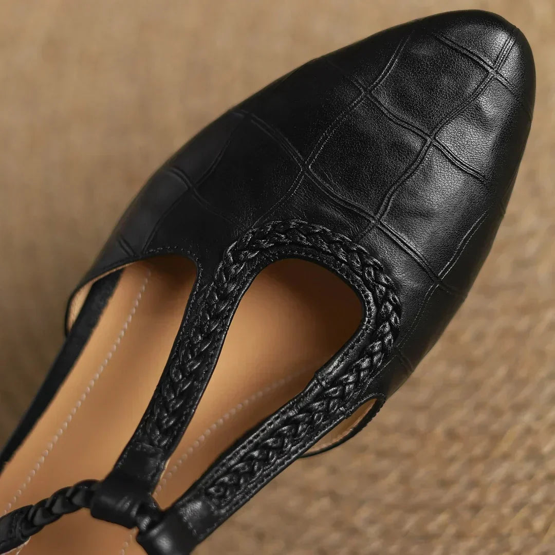 Poppy & Mae | Zapatos Mary Jane de Cuero Elegantes