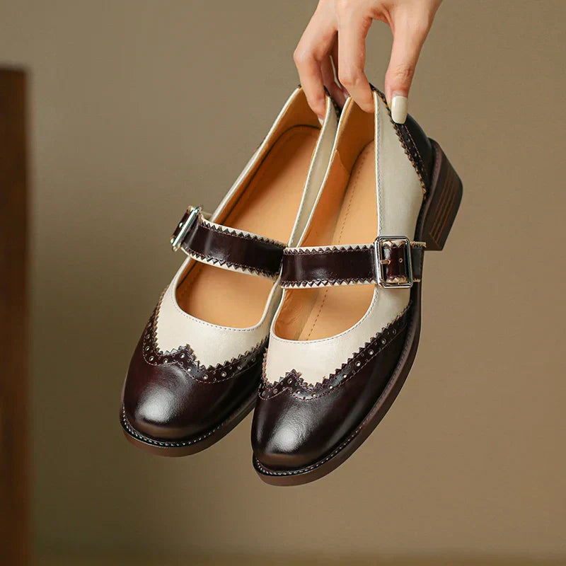 Miana | Zapatos Mary Jane de Piel