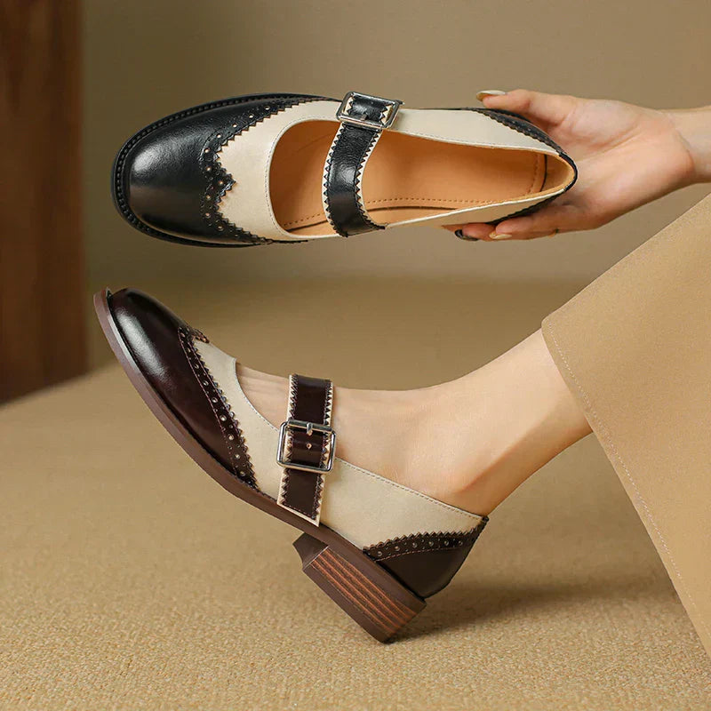 Miana | Zapatos Mary Jane de Piel
