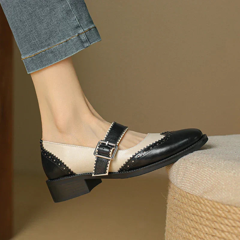 Miana | Zapatos Mary Jane de Piel