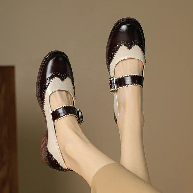 Miana | Zapatos Mary Jane de Piel