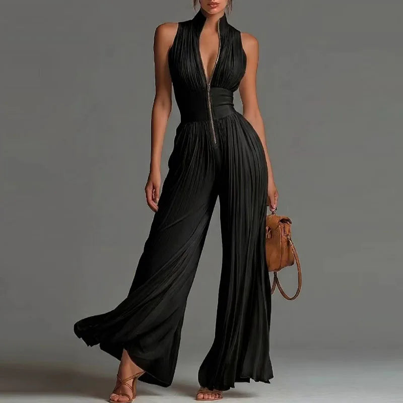 Pandora | Jumpsuit Elegante Con Faja