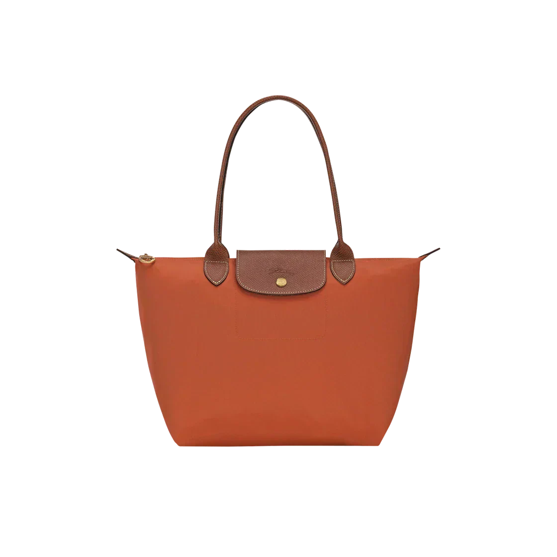 Le Pliage Large Tote Bag in Terracotta