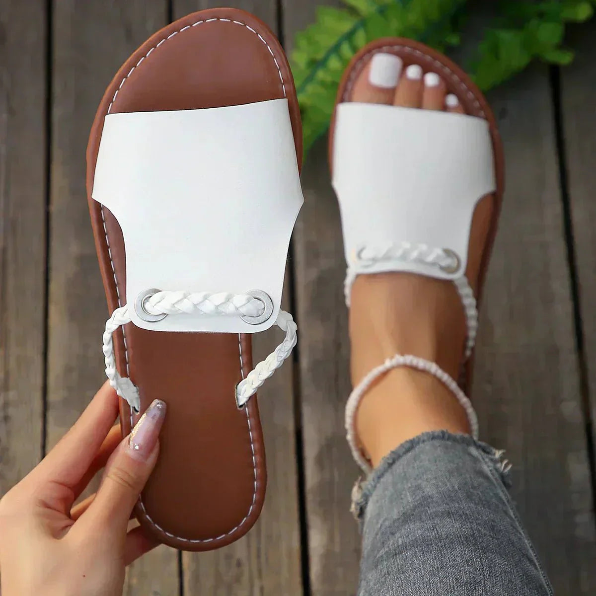 Evelisse | Sandalias con Dedo