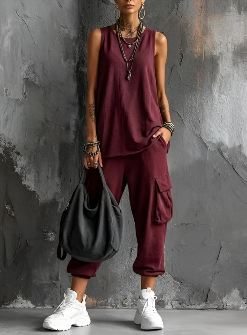 Noemi | Conjunto casual de confort urbano