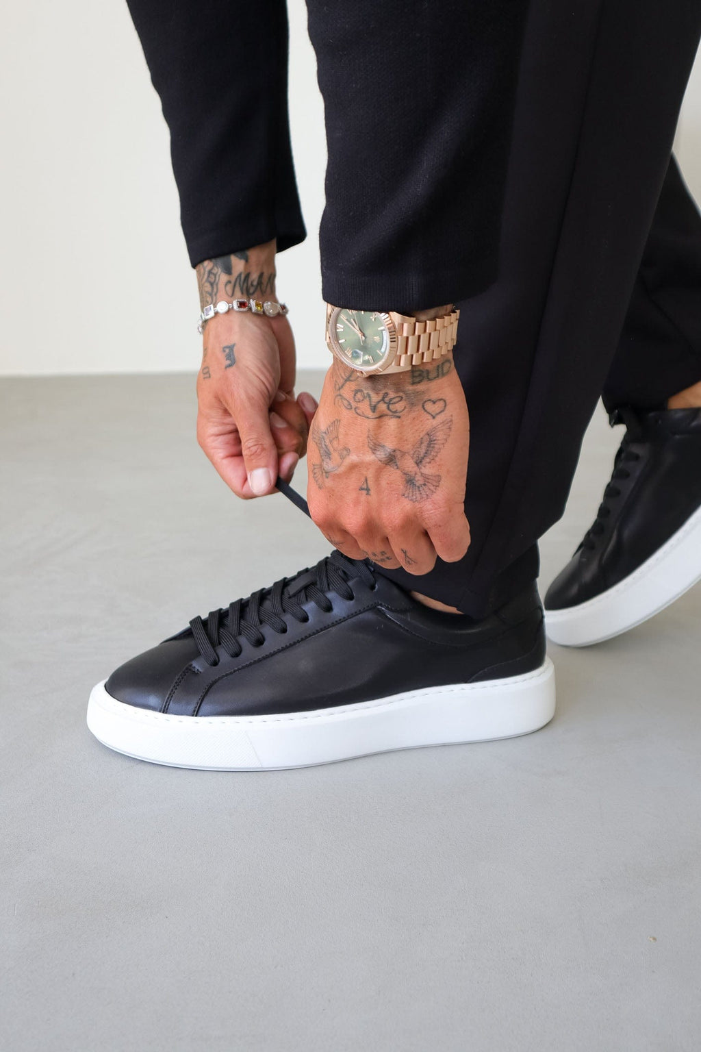 Zapato de Cuero Negro