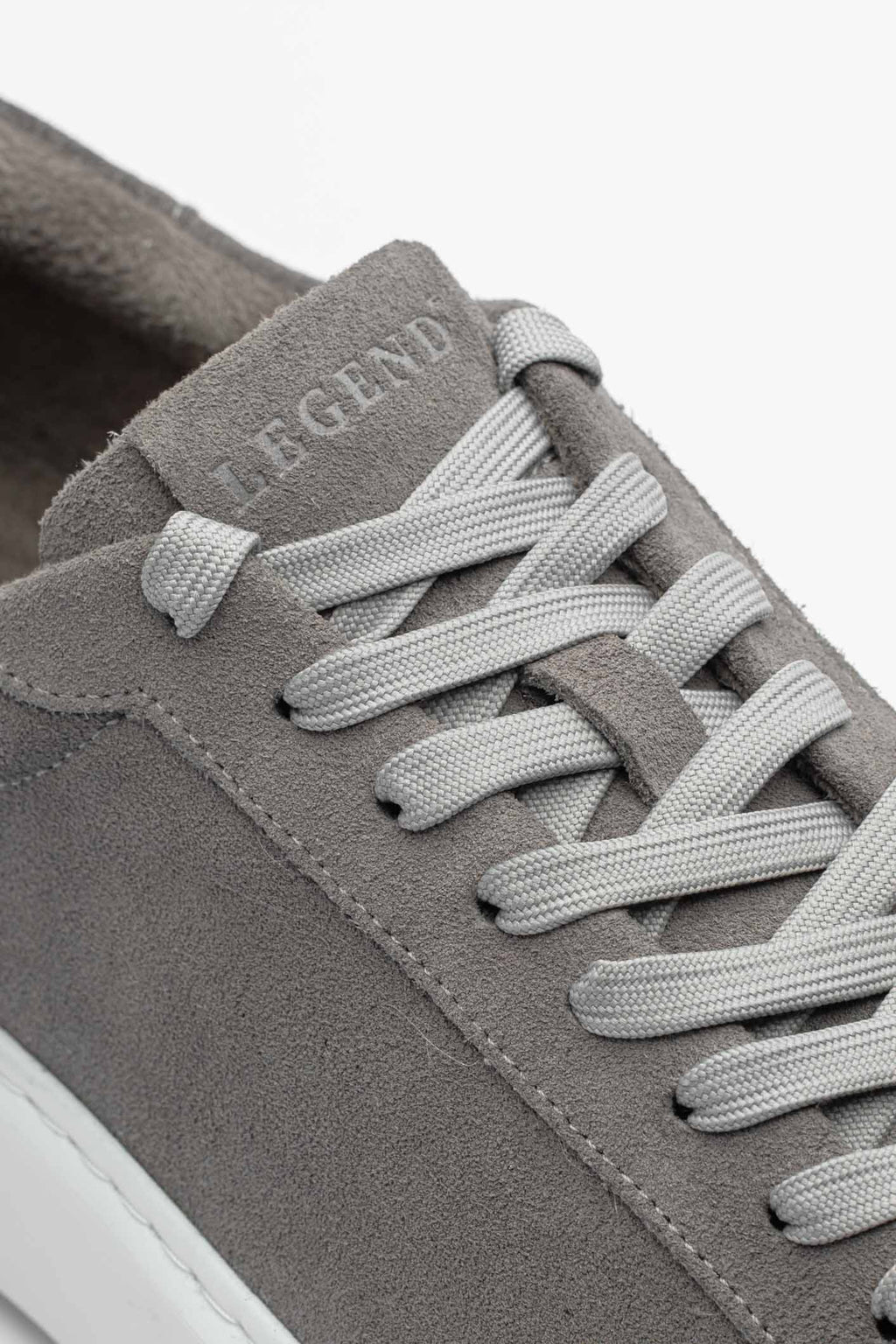 Zapatillas de Suede - Gris Profundo