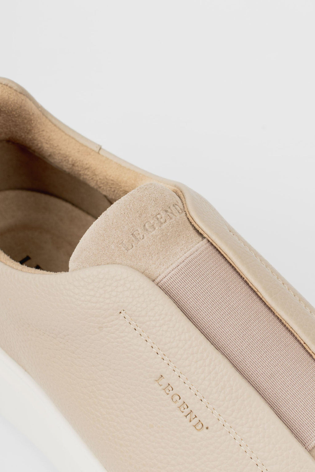 Taupe Velour Sneakers