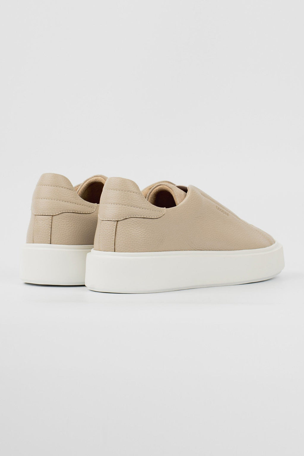 Taupe Velour Sneakers