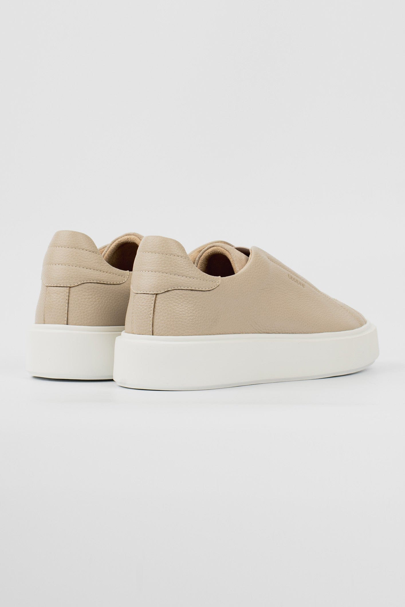Taupe Velour Sneakers