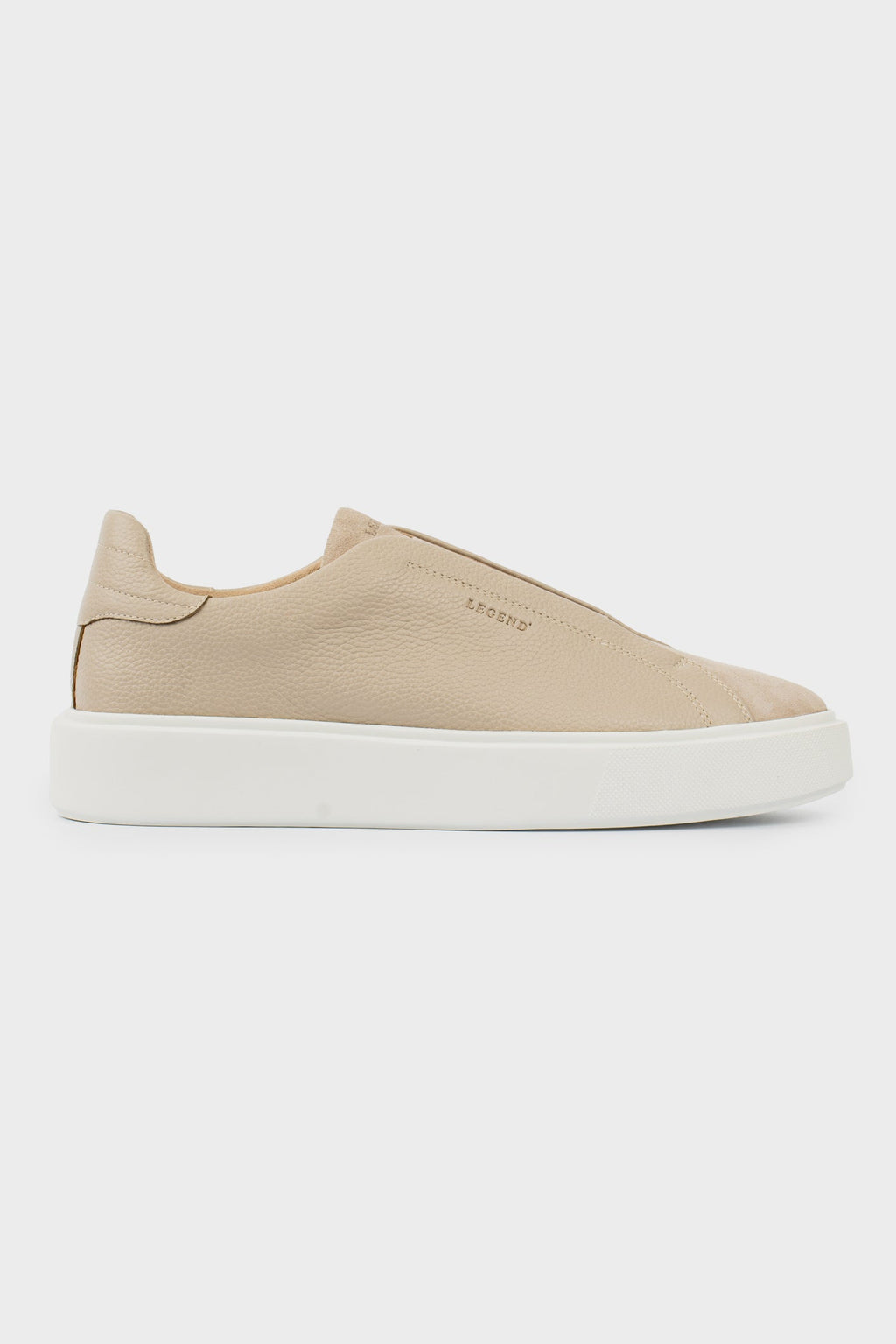 Taupe Velour Sneakers