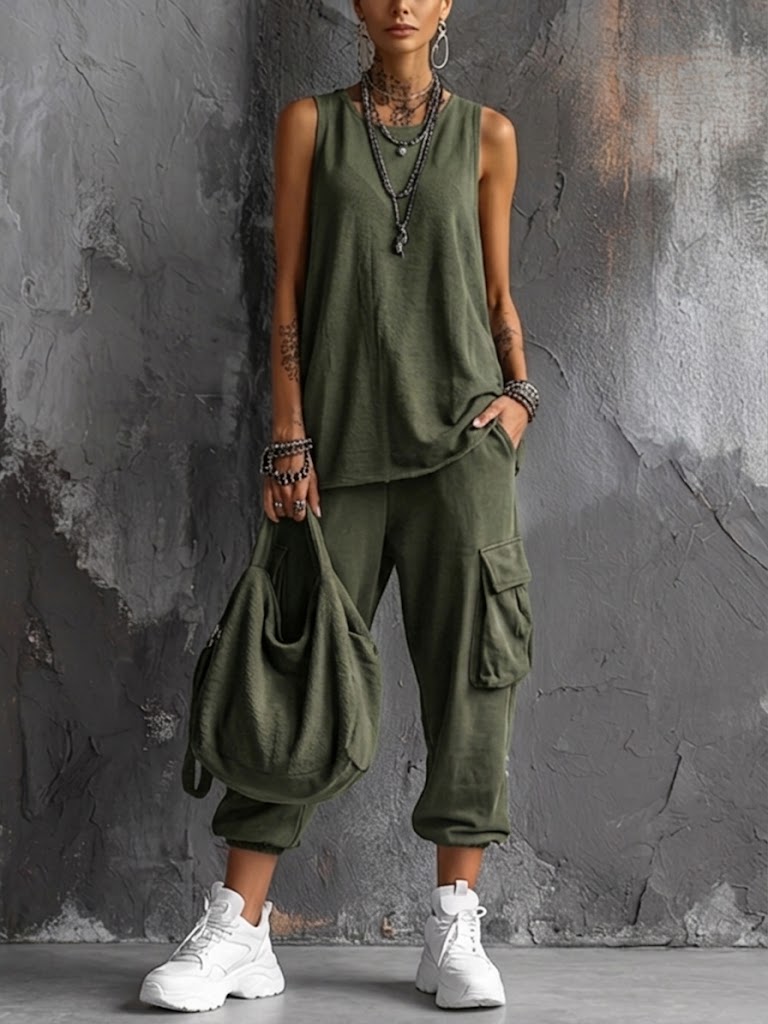 Noemi | Conjunto casual de confort urbano