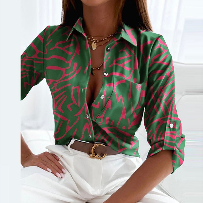 Elisa - Camisa Clásica con Cuello