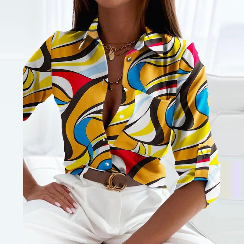 Elisa - Camisa Clásica con Cuello