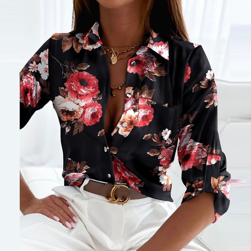 Elisa - Camisa Clásica con Cuello