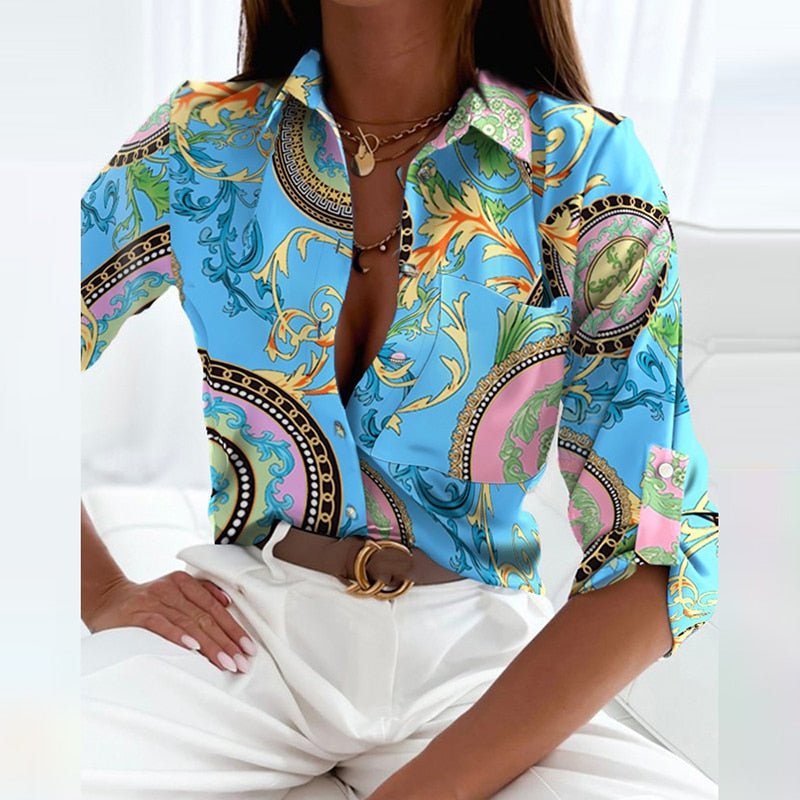 Elisa - Camisa Clásica con Cuello
